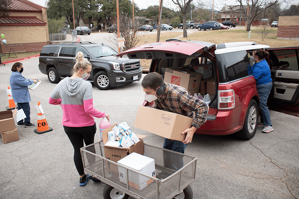 Donating Cleaning and PPE Supplies to Care for Our Child Care Providers